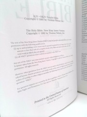 Parallel Bible: King James Version / New King James Version, Dual-Translation…