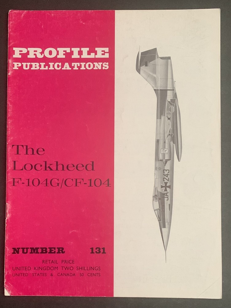 Profile Publications #131 Lockheed F-104G/CF-104