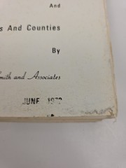 Columbia Area Topics Study Columbia, South Carolina 1972 Rare