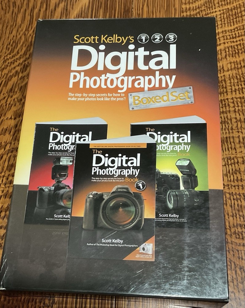 Digital Photography Vols. 1-3, Set : The Step-by step Scott Kelby’s