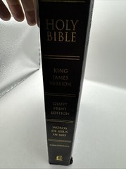 Holy Bible King James Version Giant Large Print Edition Concordance 2003 Nelson