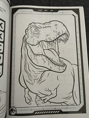 Jurassic World Jumbo Coloring & Activity Dinosaur Book Dinosaurs To Color T-Rex