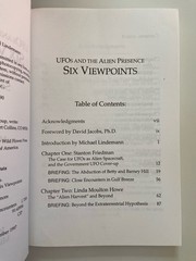 UFOS & THE ALIEN PRESENCE SIX VIEWPOINTS By Michael Lindemann Roswell NM UAPs PB