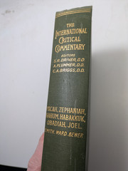 ICC International Critical Commentary Minor Prophets 1965 Nice