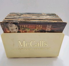 McCall’s Cookbook Collection Holder 1970’s Plastic 9 1/2” X 5 1/4” Stand Only
