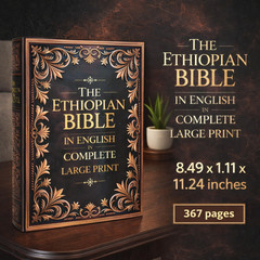 The Ethiopian Bible in English in Complete Large Print (Hardcover)