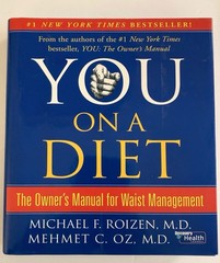 Lot of 4. “You “ Books : Dr .OZ Dr. Roizen , Staying Young, Diet, Owners Manual