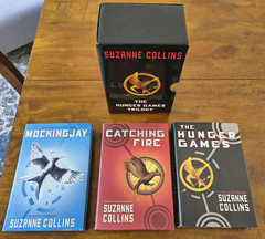 The Hunger Games Trilogy Hardcover Box Set Suzanne Collins 3 Books w/ Slipcase