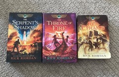 The KANE CHRONICLES Books HC/PB Complete Set 1-3 Rick Riordan