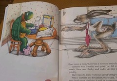 The Tortoise and the Hare by Janet Stevens Reading Rainbow Weekly Reader RARE
