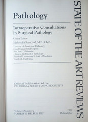 Intraoperative Consultaiton Surgery : Pathology Vol. 3 / No. 2