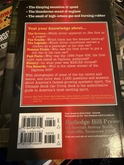 THE ULTIMATE STOCK CAR TRIVIA BOOK( SC 1998) By Dave Lindsey- First Edition