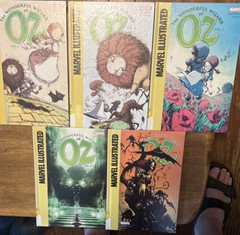 5 Volume Set The Wonderful Wizard of Oz. Marvel.