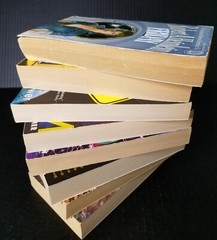 Lot Of 8 Mixed Titles & Authors Science Fiction & Fantasy PB Novels 1980s 1990s