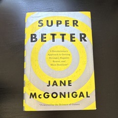 SuperBetter by Jane McGonigal Hardcover Penguin Self-Help Personal Development