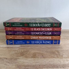 Chronicles of Prydain Box Set Lloyd Alexander 2012 Fantasy Adventure Square Fish