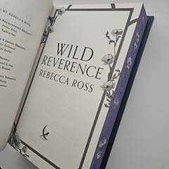 Wild Reverence by Rebecca Ross Waterstones UK Special Edition 1st Edition NEW