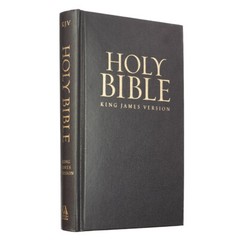 The Holy Bible KJV King James Version LARGE PRINT Hardcover.Jesus Words In Red.