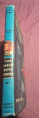 Hardy Boys 44 The Haunted Fort White end pages hard cover mystery Adventure 1982