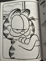 Garfield Jumbo Coloring & Activity Book Puzzles Games & Pages to Color Bendon