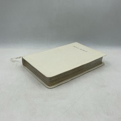 Collins Genuine White French Morocco Leather Red Letter Concordance Bible W/ Box