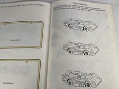 1992 Hot Wheels Sticker Fun Golden Book Vintage Mattel
