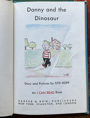 Danny and the Dinosaur Syd Hoff 1958 Harper & Row Weekly Reader’s Hardcover