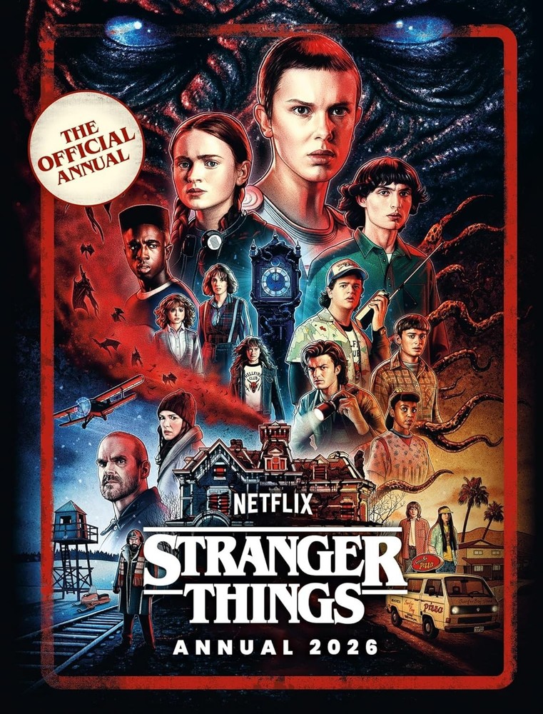 Stranger Things Annual 2026: BRAND NEW! Explore the world of Hawkins and the Ups