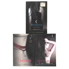 Lot 10 House of Night Vampire Book Series P.C. Cast #2 -11 (7 HC+3 PB) Very Good