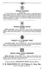 1916 Woolco Knitting & Crocheting Manual 80 Pages