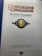 D&D Core Rulebook Player’s Handbook Core Rules Dungeons And Dragons READ