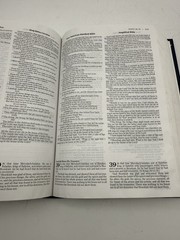 Zondervan NIV KJV NASB AMP Side By Side Bible Blue 9.5″ Tall x 6.5″ W Holy Bible