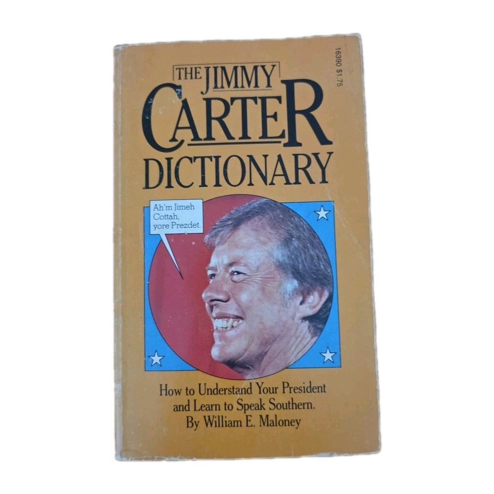 The Jimmy Carter Dictionary 1977 Paperback As Shown