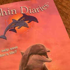 Dolphin Diaries Books 8 And 9, Ben M. Bagilo Scholastic Printing 2002 Lot Of 2