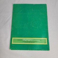 Vintage 1978 Highlights For Children Science All Around Us Book Magazine Learn