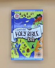 NIrV, The Illustrated Holy Bible for Kids, Hardcover, Full Color, Comfort Print