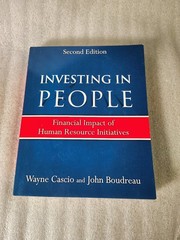 Investing in People Cascio Boudreau 2014 2nd Edition HR Finance FT Press