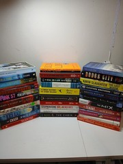 Lot of 20 Mystery Thriller Fiction Paperbacks Popular Author Books MIX UNSORTED