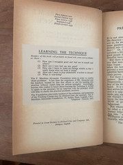 4th Edition Man’s Supreme Inheritance by F.M. Alexander