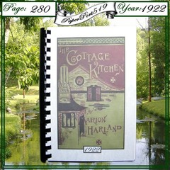 1922 The cottage kitchen Cook Book Practical And Inexpensive Recipes 280 Pages