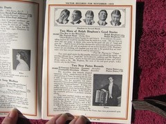 New VICTOR RECORDS Nov 1915 Supplement Ralph Bingham RASTUS Victrola CATALOG