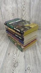 Western Action Adventure Lot of 7 Paperback Trent Dugan Work Coburn Ross Athanas