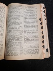 Holy Bible Red Letter Edition KJV National Bible Press Pocket Tabbed VTG