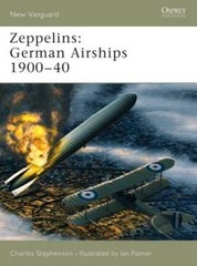 Zeppelins: German Airships 1900-40 (New Vanguard) – Paperback – GOOD
