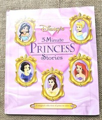 2001 Disney Store 4 Minute Princess Stories HB Book 12.25″x10.5″