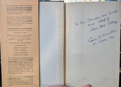Rare, Denial of Illness, Edwin Weinstein, 1955, signed, Medical Lecture Series