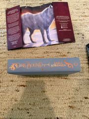 Waterstones Exclusive Dire Bound & Fury Bound Deluxe HC Set Sprayed Edges