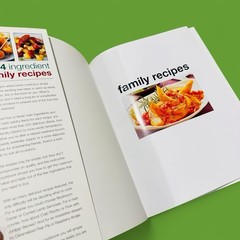 3 & 4 Ingredient Family Recipes Jenny White Easy Cookbook 325 Recipes FREE SHIP