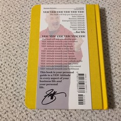 Jeffrey Gitomer’s Little Bks Little Gold Book of YES! Attitude Signed Free Ship