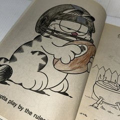 Garfield 1988 A Coloring Book Golden 31 Pages Vintage Used See Pics/80